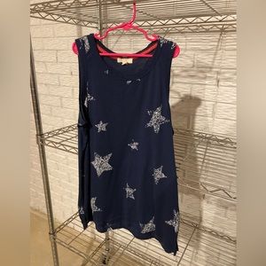 Cupio Brand Blue Tank Top Women’s Size Medium